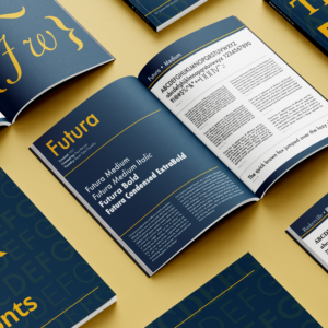 Font Book Template